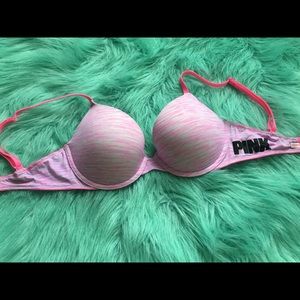 Pink VS bra